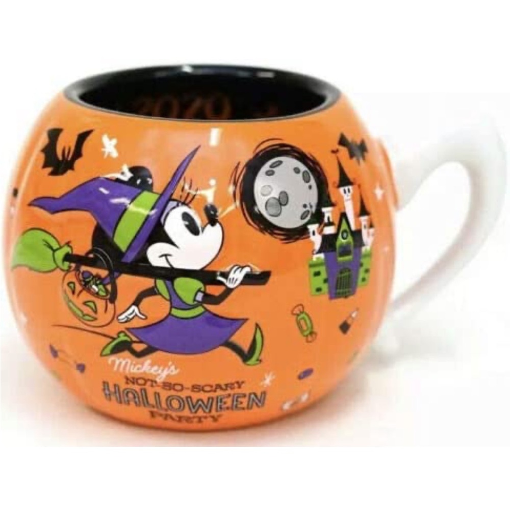 Disney Mickey's Not So Scary Halloween Party 2020 Pumpkin Ghost Mug